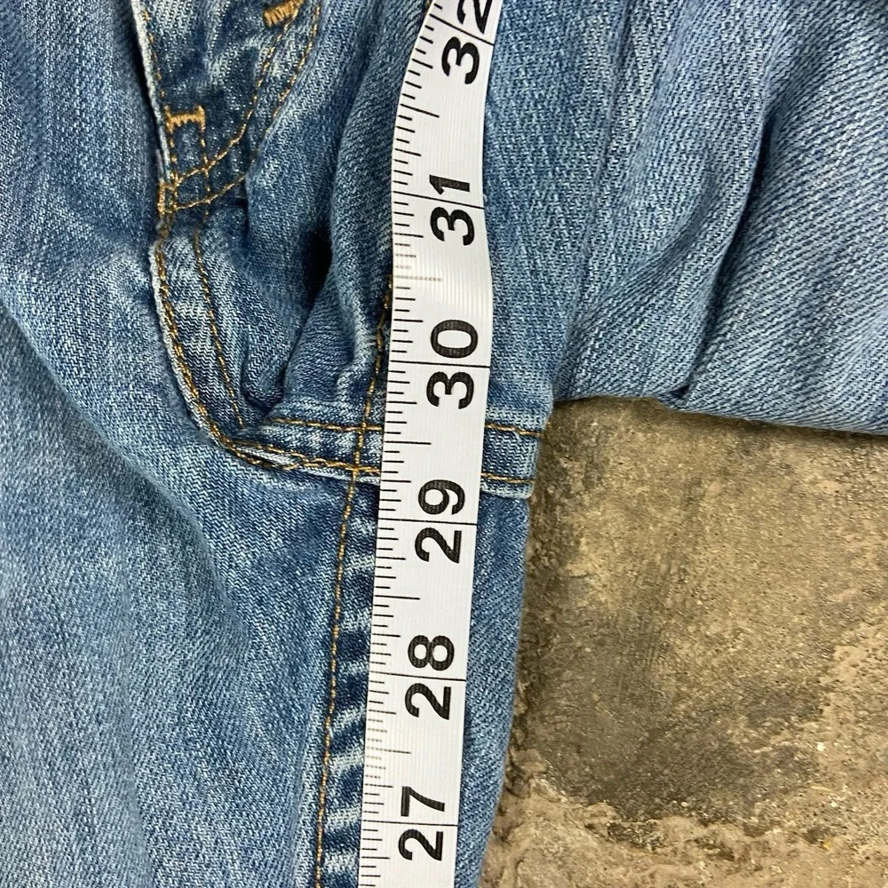 Levi's 559 Jeans Size 38x30 Blue Denim Medium Wash Relaxed Straight Casual Fit